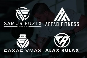 I can do creative modern fitness, gym, warrior, monogram, initial and letter logo